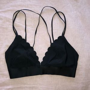 Black bralette